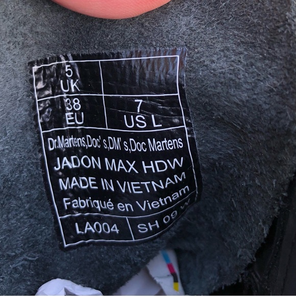 Dr. Martens Jadon Max Hardware Platform Boots - Picture 15 of 16